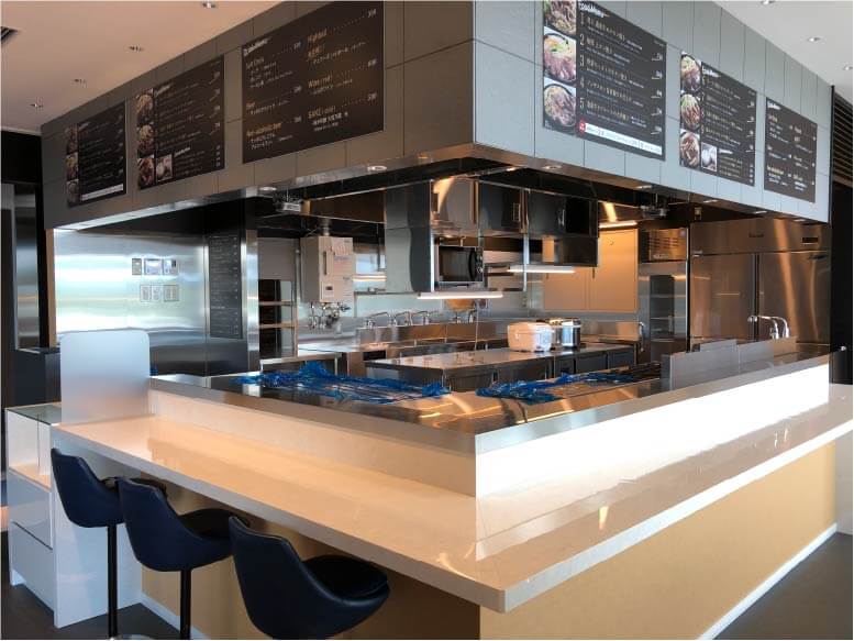 鉄板焼旭人様 内観